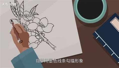 揭秘白描手法：以极简之笔，绘尽世间万千风情的艺术奥秘 2