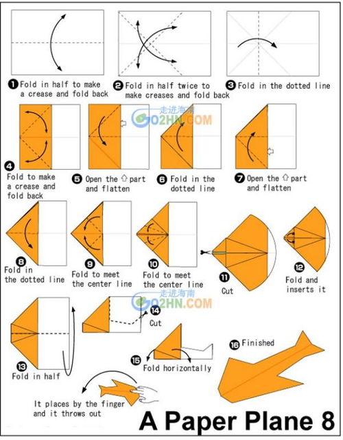 揭秘！纸飞机折叠秘籍：让你的纸翼翱翔天际的神奇步骤！ 3