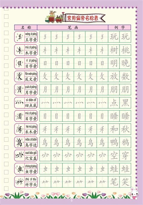 百字的标准笔顺教学 2