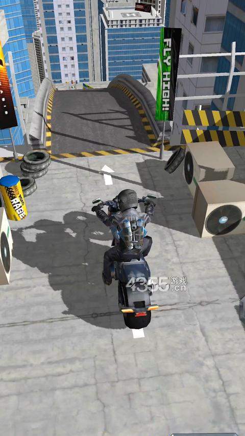摩托车跳跃游戏