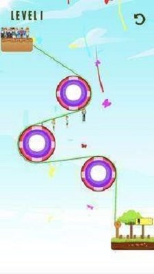 空中飞索绳