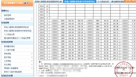 轻松指南：如何在线打印社保缴费清单 1