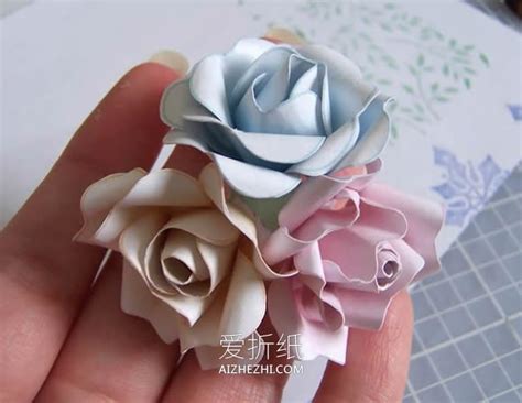 手工打造玫瑰花教程：精美胸花制作图解步骤 2
