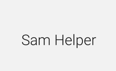 Sam Helper 1