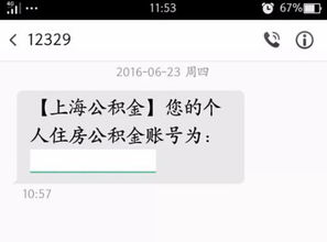 上海住房公积金账户查询 2