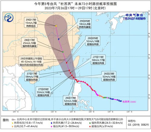 台风杜苏芮来袭，你知道如何实时查询它的路径吗？ 1