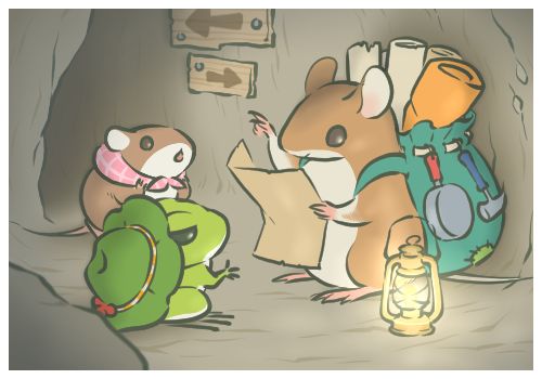 旅行青蛙明信片地点概览 1
