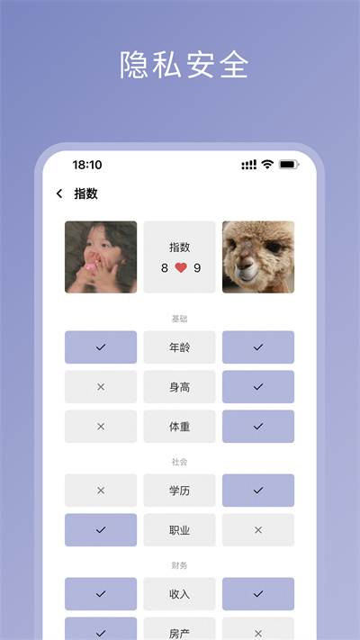伴侣指数配对app