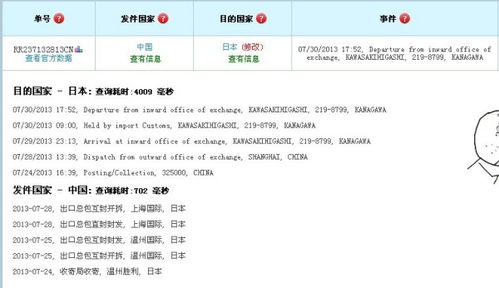 挂号信查询方法及物流位置查询 4