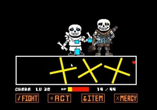 传说之下最后的呼吸sans