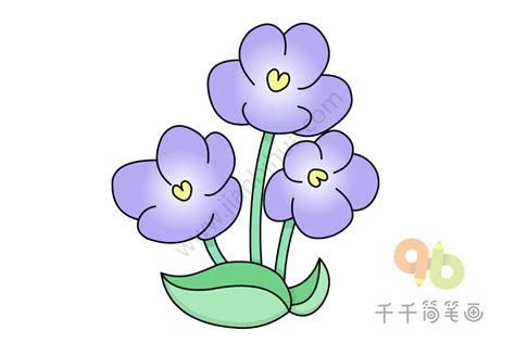 轻松学会！花朵简笔画绘制教程 3