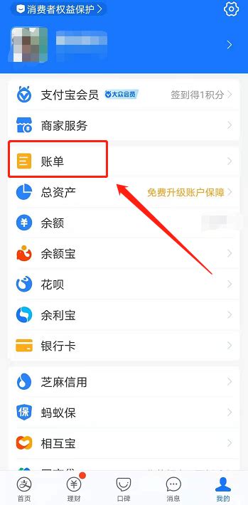 怎样查询2019年支付宝个人账单？ 1