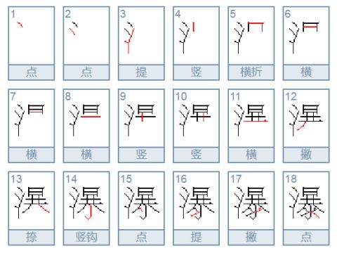 如何正确书写汉字'北'的笔顺？ 1