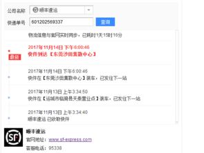 一键速查！顺丰快递物流信息轻松追踪 1