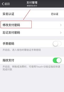 微信支付密码如何便捷修改 3
