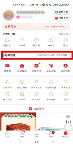如何在拼多多轻松查看多多钱包？ 2