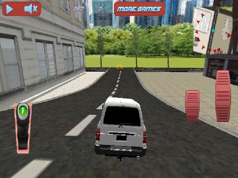 模拟驾驶停车闯关游戏