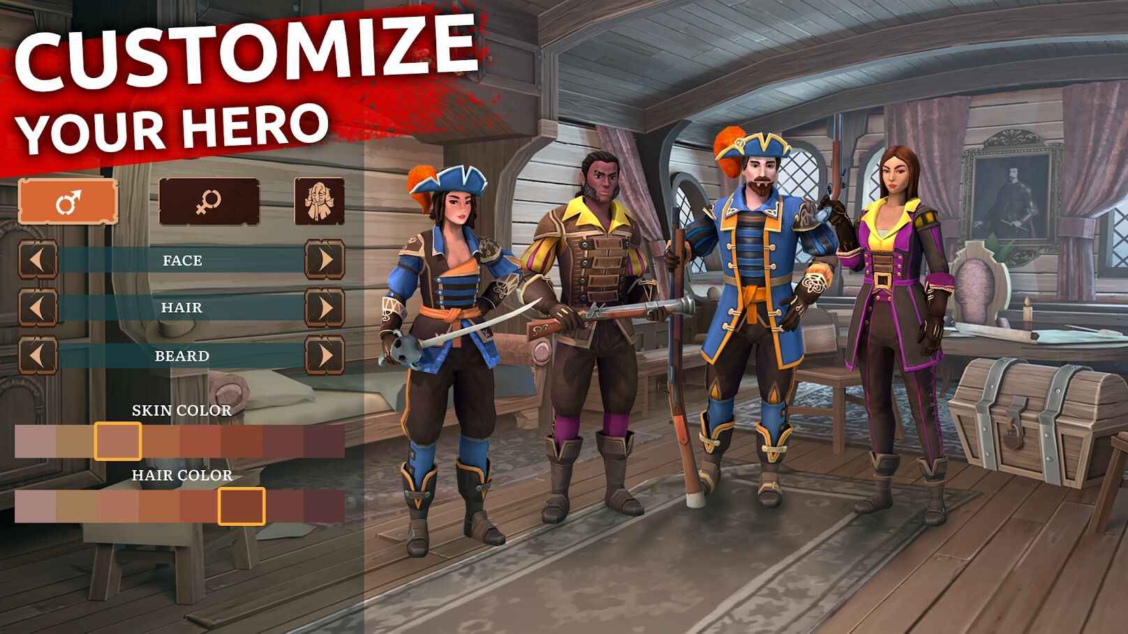 叛变海盗生存中文版