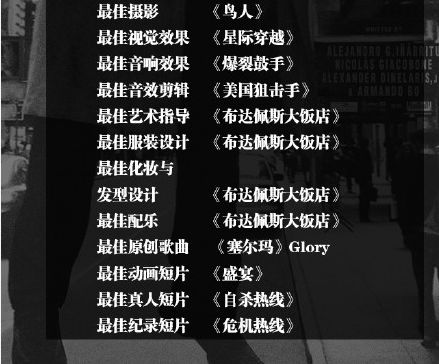 奥斯卡历届最佳影片获奖名录 3