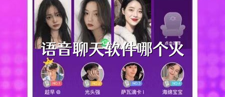 语音聊天软件哪个火