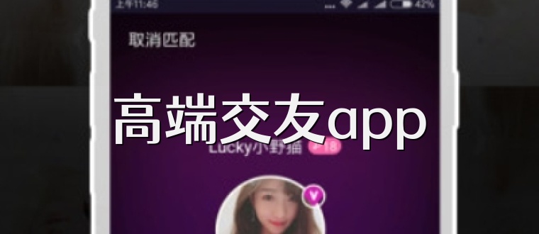 高端交友app