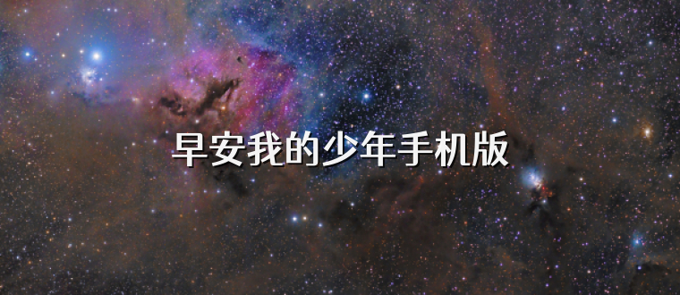 早安我的少年手机版